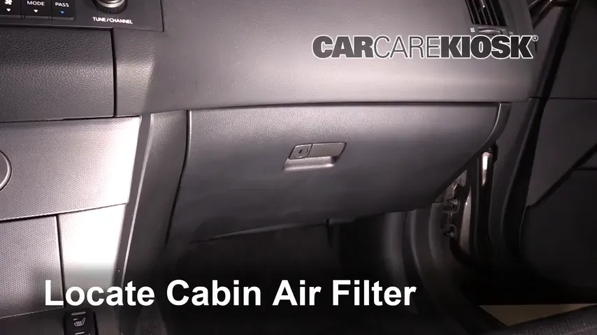 2005 Infiniti FX35 3.5L V6 Air Filter (Cabin) Replace